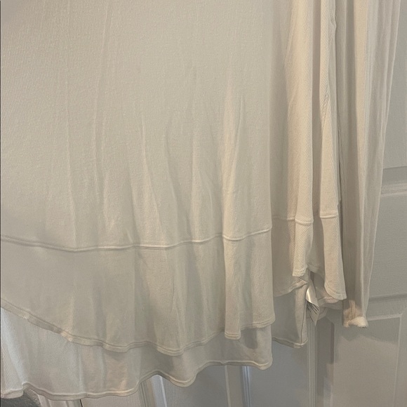 Free People White Ribbed Top - Picture 9 of 10